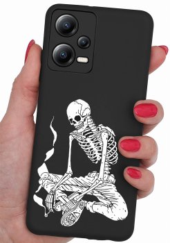 Etui do Xiaomi Redmi Note 12 5G malowane wzór śmieszny + szkło