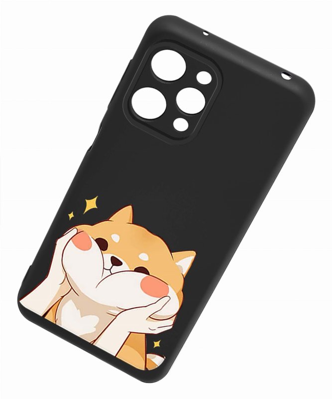 Etui do Xiaomi Redmi 12 4G malowane wzór 5 + szkło nakładka na plecki case kot