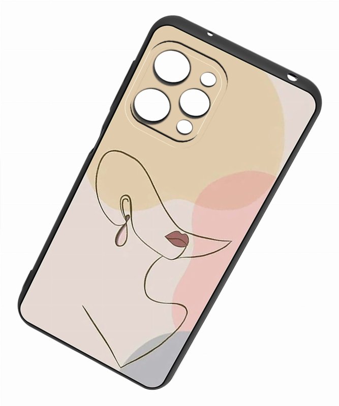 Etui do Xiaomi Redmi 12 4G malowane wzór 22 + szkło nakładka na plecki case kobieta kapelusz