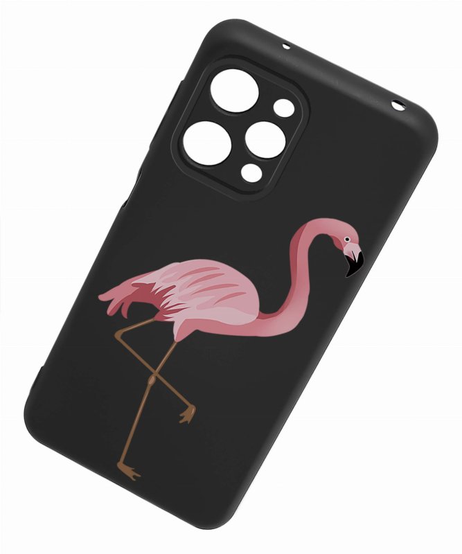 Etui do Xiaomi Redmi 12 4G malowane wzór 27 + szkło nakładka na plecki case flaming ptak