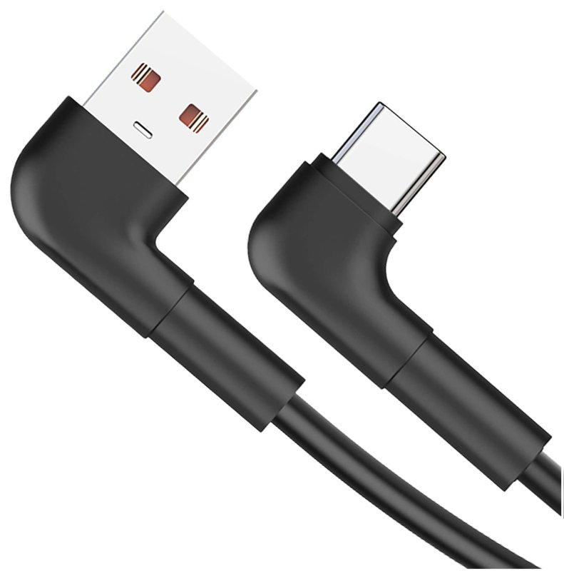 Kabel Typ-c szybkiego ładowania kątowy