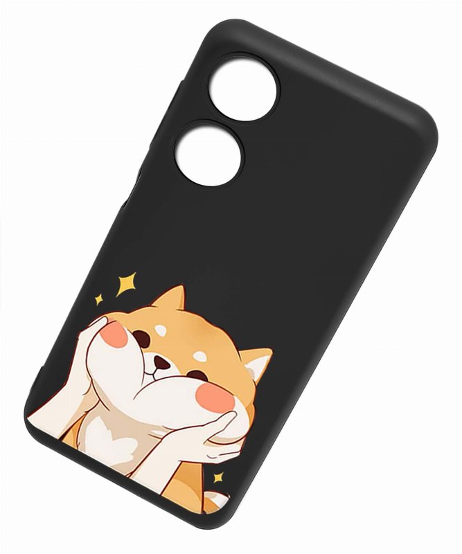 Etui do Oppo A78 5G / A58 5G malowane wzór 5 + szkło case nakładka na plecki kot