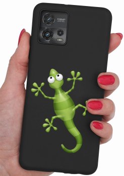 Etui do Motorola Moto G72 malowane wzór zwierzęta + szkło