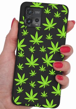 Etui do Motorola Moto G72 malowane wzór fajny + szkło