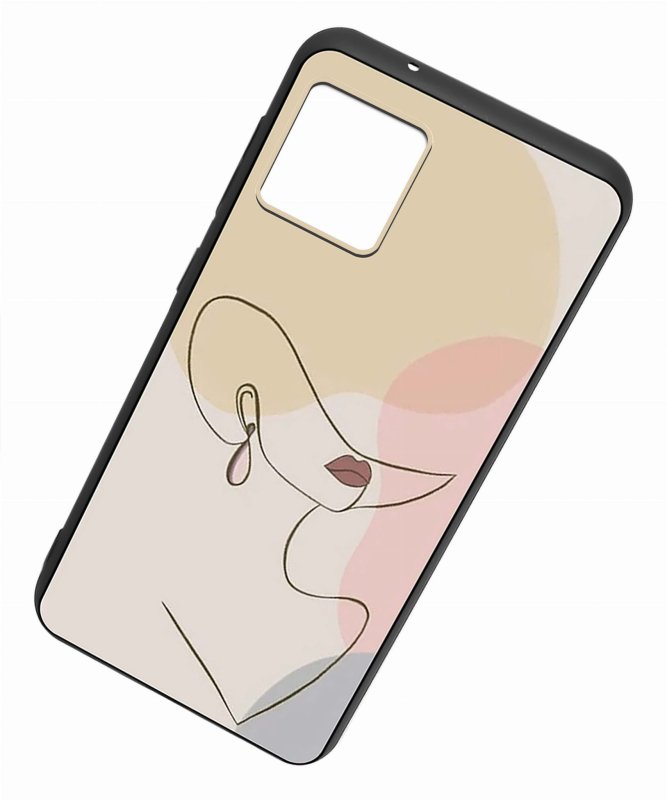 Etui do Motorola Moto G72 malowane wzór 22 + szkło nakładka na plecki case kobieta w kapeluszu
