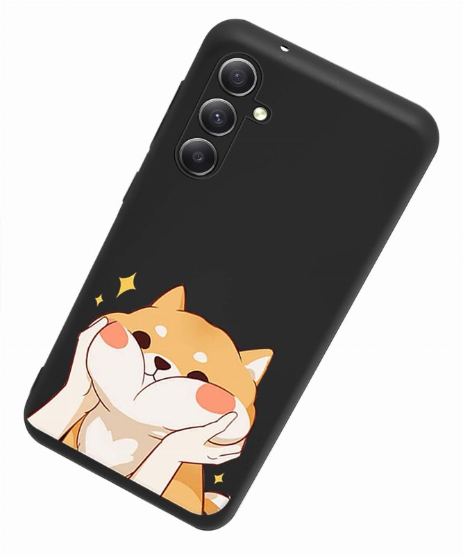 Etui do Samsung Galaxy S23 Fe malowane wzór + szkło nakładka na plecki case kot