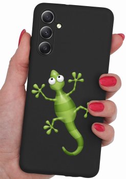 Etui do Samsung Galaxy S23 Fe malowane wzór zwierzęta + szkło