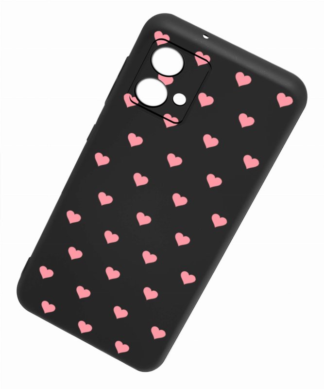 Etui do Motorola Moto G84 5G malowane wzór + szkło nakładka na plecki case serca