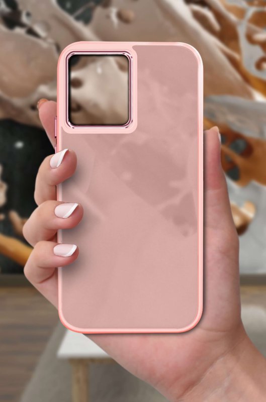 Etui do Xiaomi Redmi 12 4G różowe matowe + szkło nakładka ana plecki case