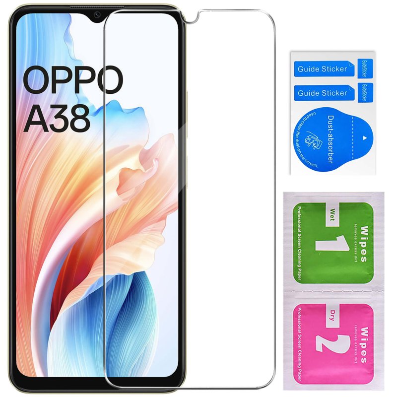 szkło hartowane do oppo a38 szybka szkiełko ochrona ekran wyświetlacz