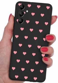Etui do Samsung Galaxy A15 malowane wzór dziewczęcy + szkło