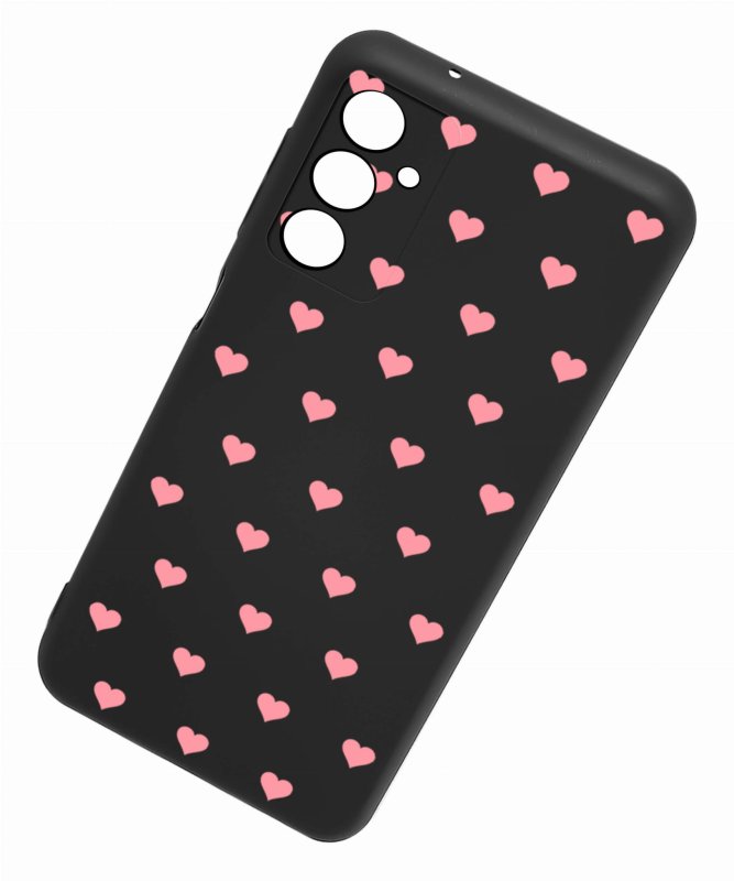 Etui do Samsung Galaxy A15 malowane wzór + szkło nakładka na plecki case serca