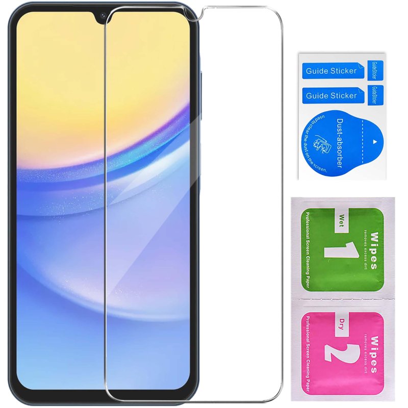 szkło hartowane do samsung galaxy a15 szybka szkiełko ochrona wyświetlacz ekran