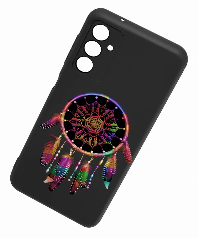 Etui do Samsung Galaxy A15 malowane wzór + szkło nakładka, na plecki, case,  lapacz snów