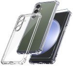 Etui do Samsung Galaxy S23 Fe przeźroczyste + szkło