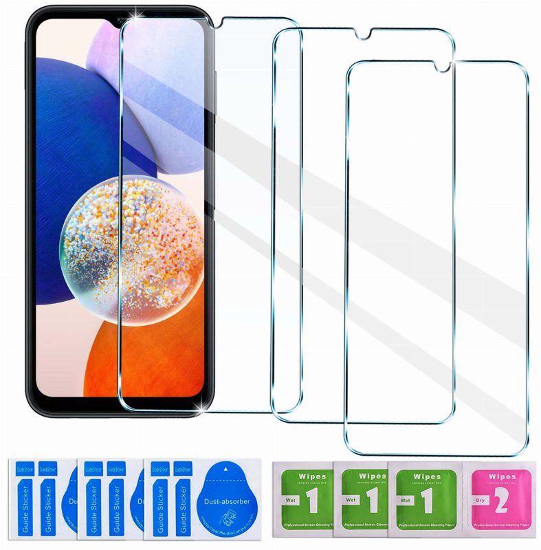 Szkło hartowane do Samsung Galaxy A15, szybka, szkiełko, ochrona, wyświetlacz