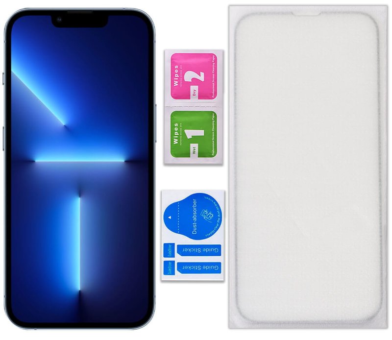 Szkło hartowane 5D do Iphone 13 pro max / 14 plus na cały ekran, szybka, szkiełko, ochrona, ekran, wyświetlacz