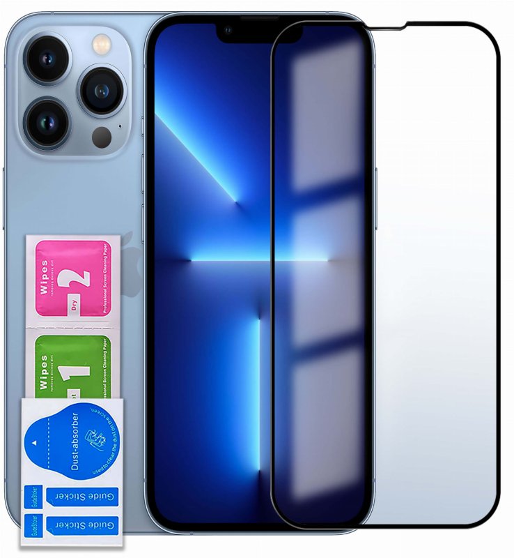 Szkło hartowane 5D do Iphone 13 pro max / 14 plus na cały ekran, szybka, szkiełko, ochrona, ekran, wyświetlacz