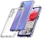 Etui do Samsung Galaxy M34 5G przeźroczyste + szkło