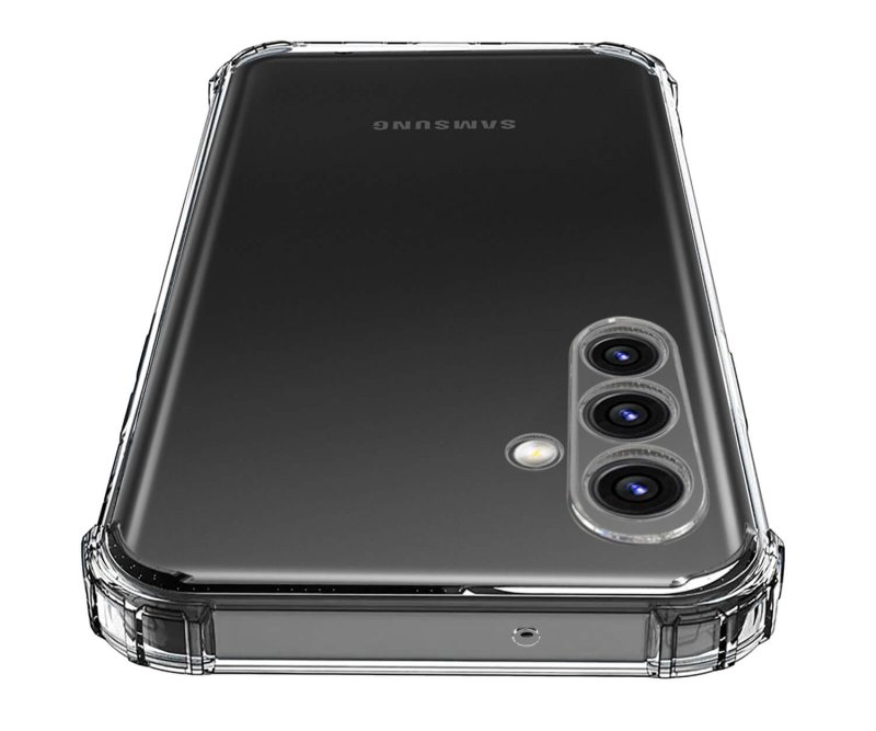 Etui do Samsung Galaxy M34 5G przeźroczyste + szkło, nakładka, na plecki, case, ultra, anty shock
