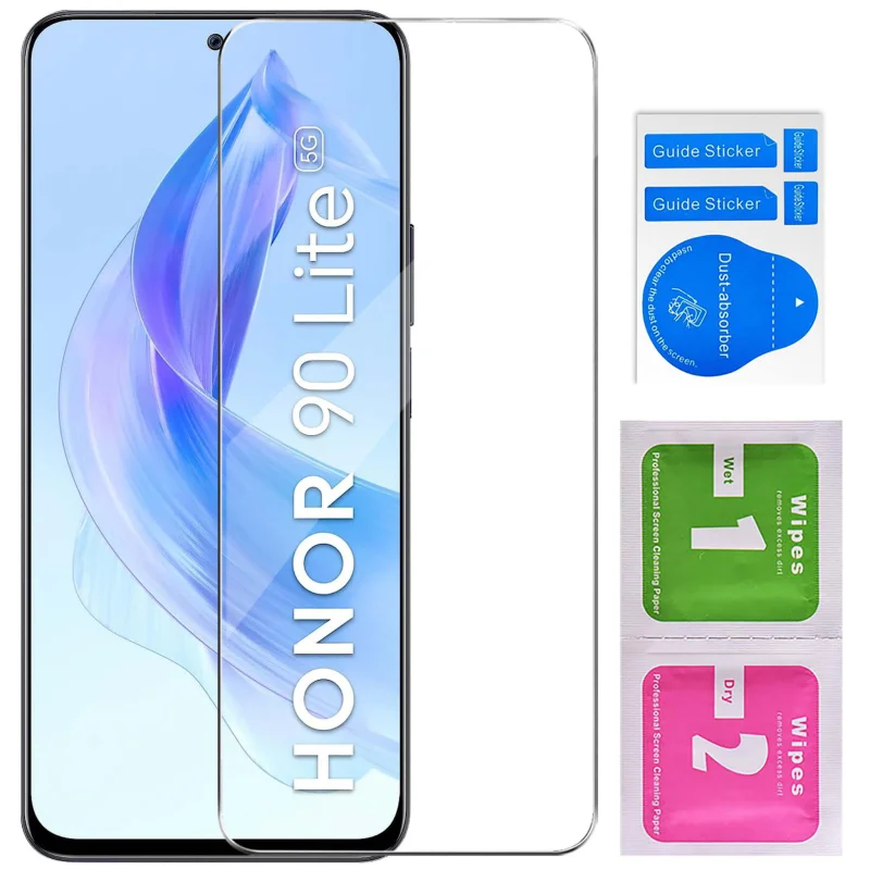 szkło hartowane do honor 90 lite 5g, szybka, szkiełko, ochrona, wyświetlacz, zabezpeczenie, ekran