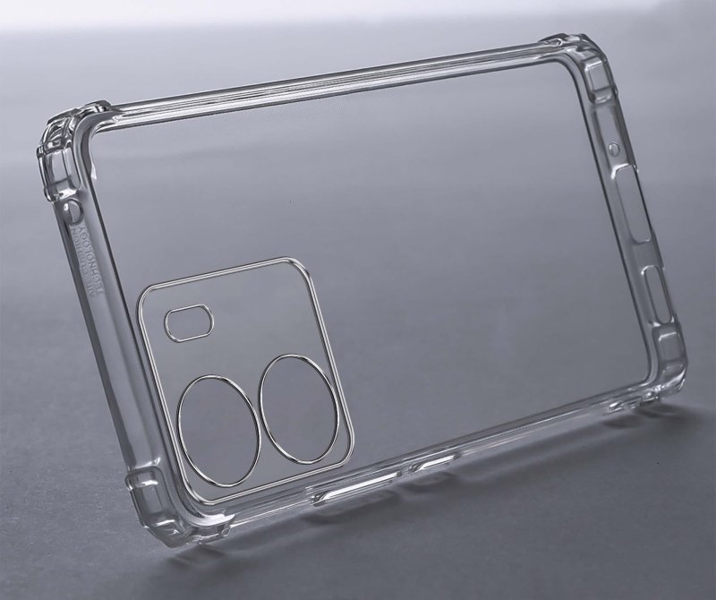 Etui do Xiaomi Redmi 13C / Poco C65 przeźroczyste + szkło, nakładka, na plecki, case, ultra, anty shock