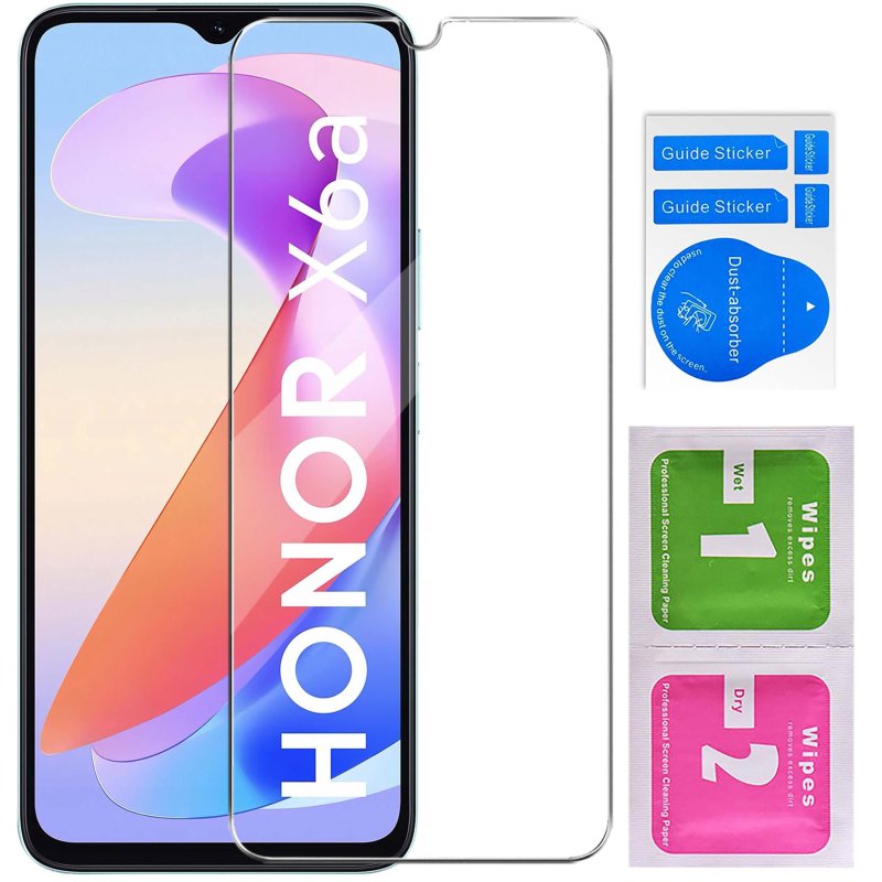 szkło hartowane do honor x6a, szybka, szkiełko, ochrona, wyświetlacz, zabezpieczenie, ekran