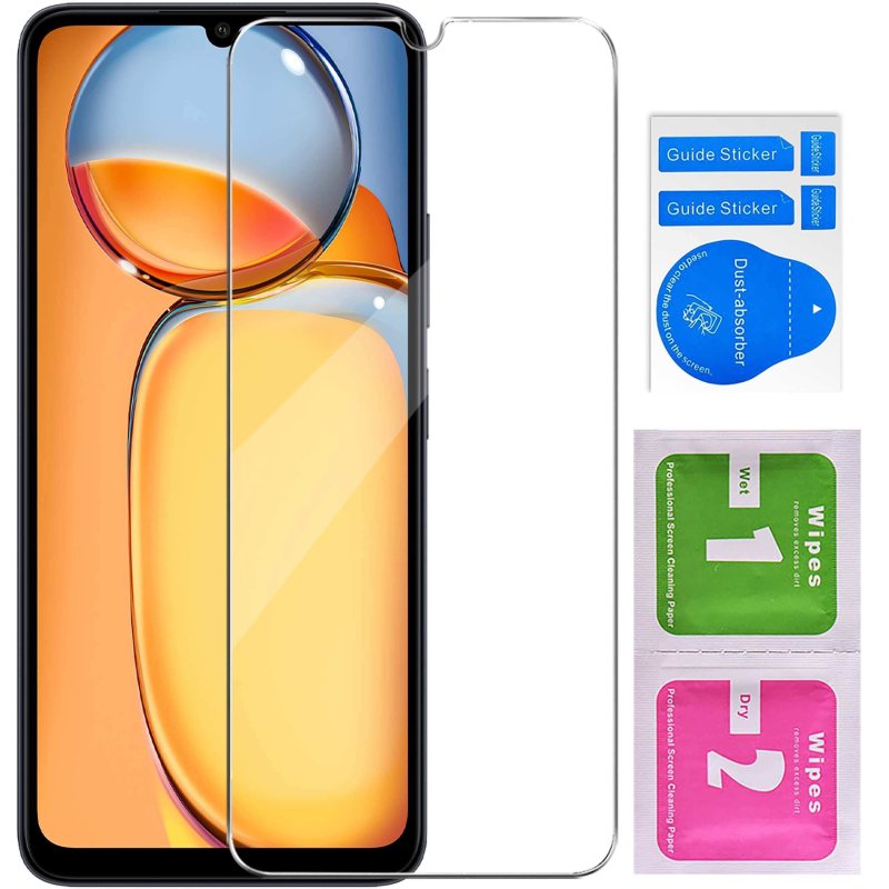 szkło hartowane do xiaomi redmi 13c poco c65, szybka, szkiełko, ochrona, wyswietlacz, zabezpieczenie, ekran