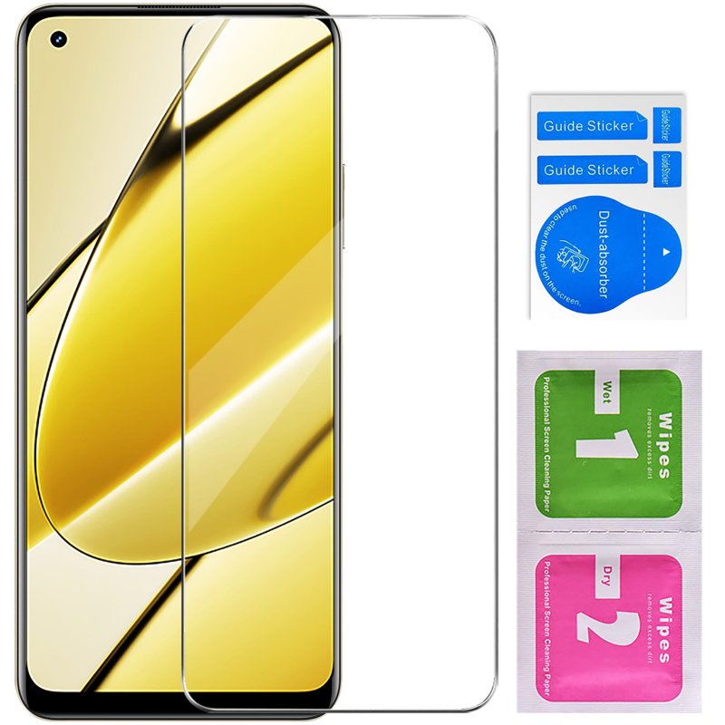 szkło hartowane do realme 11 4g, szybka, szkiełko, ochrona, wyświetlacz, zabezpieczenie, ekran