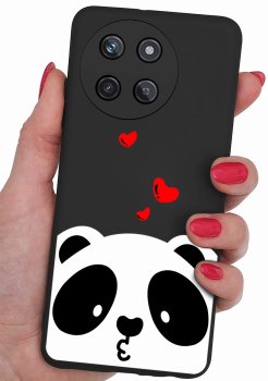 Etui do Realme 11 4G malowane wzór panda ze szkłem