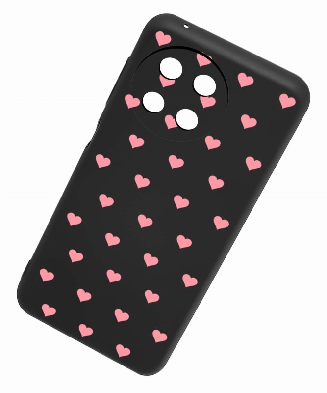 Etui do Realme 11 4G malowane wzór ze szkłem, nakładka, na plecki, case, mat wzory, serca