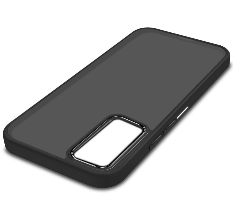Etui do Samsung Galaxy A25 5G matowe czarne ze szkłem, nakładka, na plecki, case, nakładka magnetic, krainagsm