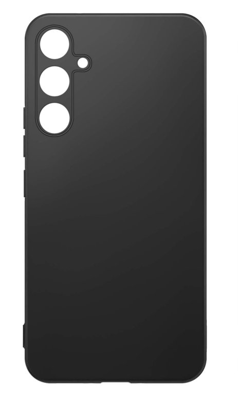 Etui do Samsung Galaxy S24 Plus czarne matowe ze szkłem, nakładka, na plecki, case, pudding, krainagsm