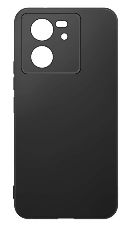 Etui do Xiaomi 13T / 13T Pro czarne matowe ze szkłem, nakładka, na plecki, case, pudding