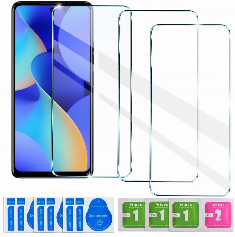 Szkło hartowane do Tecno Spark 10 Pro, szybka, szkiełko, ochrona, wyświetlacz, zabezpieczenie, ekran, folia