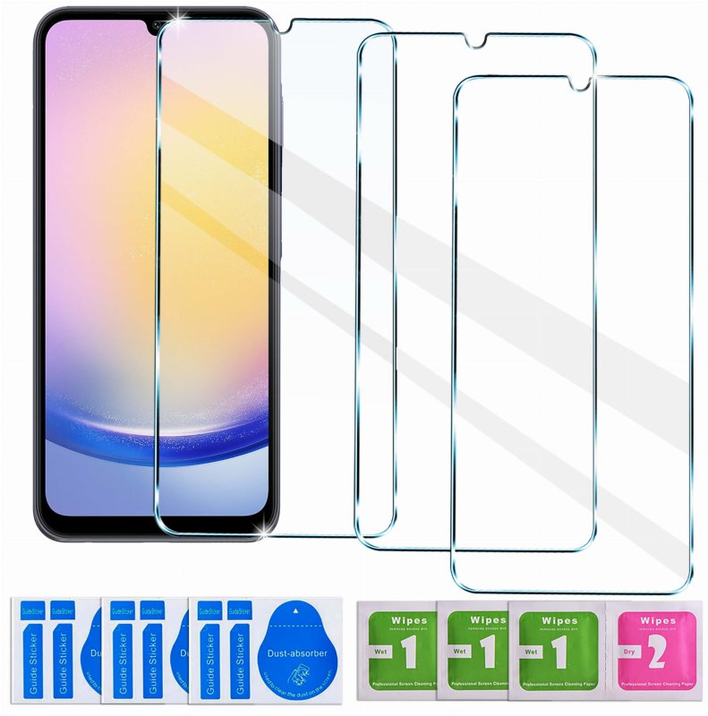 Szkło hartowane do Samsung Galaxy A25 5g, szybka, szkiełko, ochrona, wyświetlacz, zabezpieczenie, ekran, folia