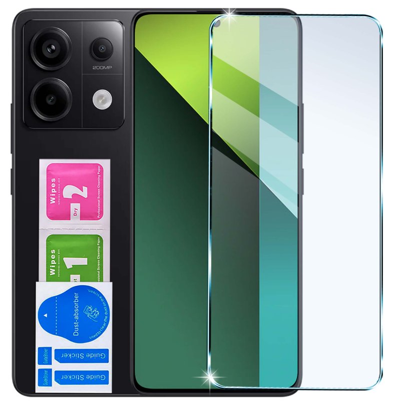 Szkło hartowane do xiaomi redmi note 13 pro 5g, szybka, szkiełko, ochrona, wyświetlacz, zabezpieczenie, ekran, folia