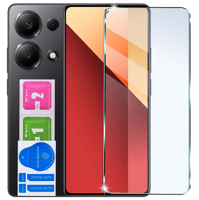 Szkło hartowane do xiaomi redmi note 13 pro, szybka, szkiełko, ochrona, wyświetlacz, zabezpieczenie, ekran, folia
