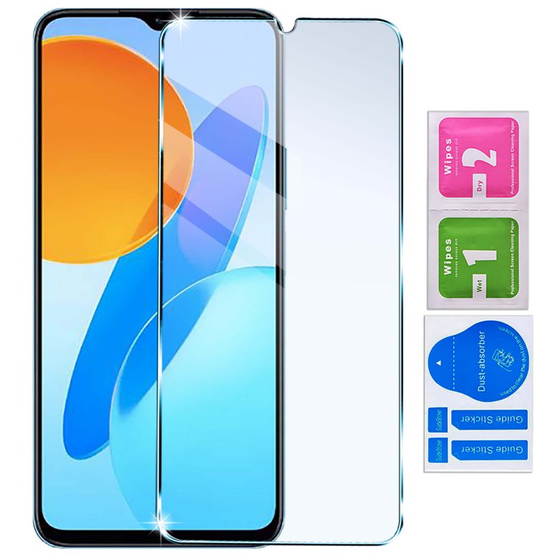 Szkło hartowane do Honor X8 5G / X6 / 70 Lite zestaw 3 sztuk, szybka, szkiełko, ochrona, wyświetlacz, zabezpieczenie, ekran