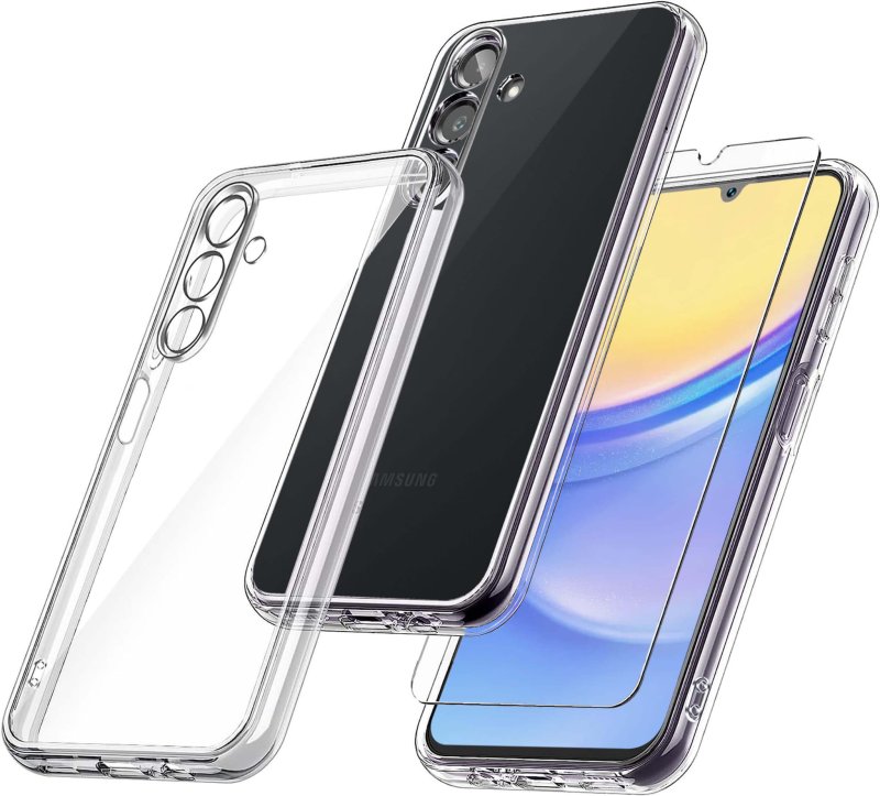 etui-do-samsung-galaxy-a25-5g-bezbarwne-wzmacniane-ze-szklem