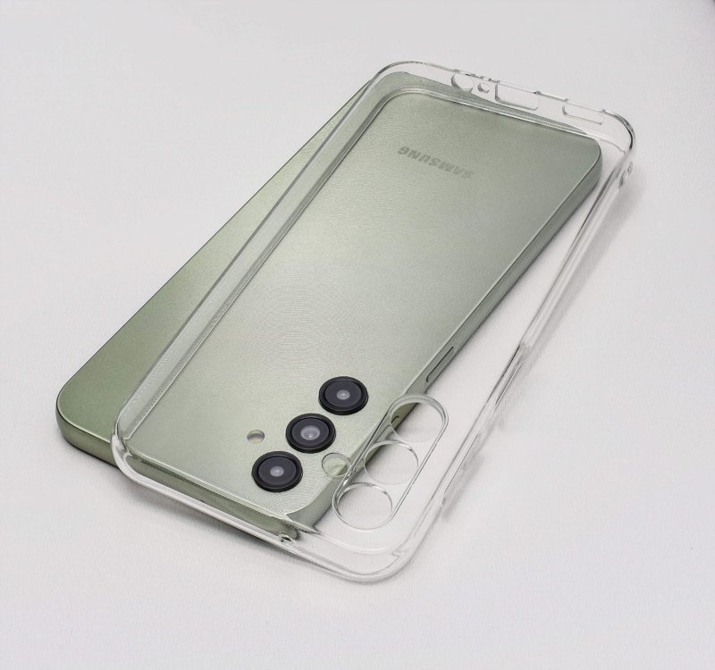 Etui do Samsung Galaxy A25 5G bezbarwne wzmacniane ze szkłem, nakładka, na plecki, case, ultra