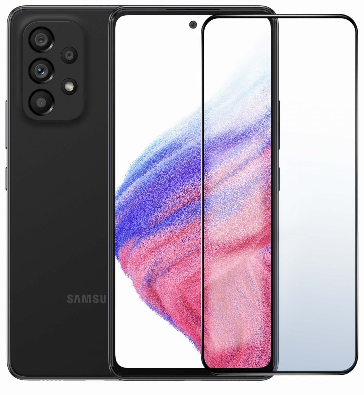 Szkło hartowane 5D do samsung galaxy a52 a53 5g na cały ekran OG Premium, szybka, szkiełko, ochrona, wyświetlacz, zabezpieczenie, ekran