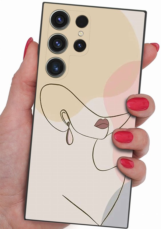 etui-do-samsung-galaxy-s24-ultra-malowane-wzor-ze-szklem , nakładka, na plecki, case, mat wzory, kobieta