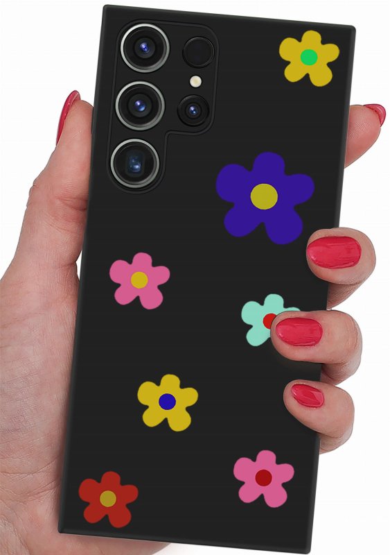 etui-do-samsung-galaxy-s24-ultra-malowane-wzor-ze-szklem , nakładka, na plecki, case, mat wzory, kwiaty
