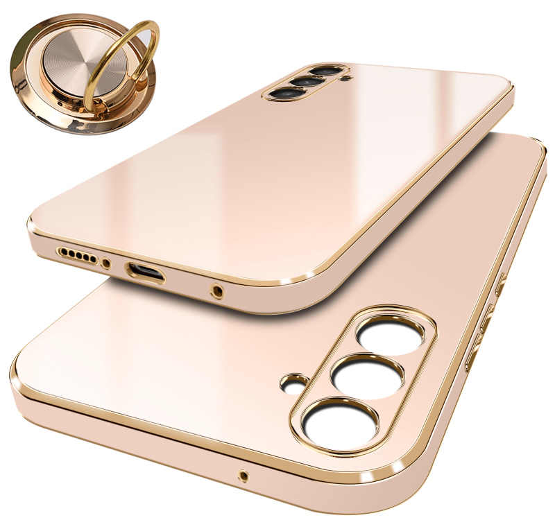 etui-do-samsung-galaxy-s23-fe-ze-zlota-ramka-ring-rozowe-ze-szklem