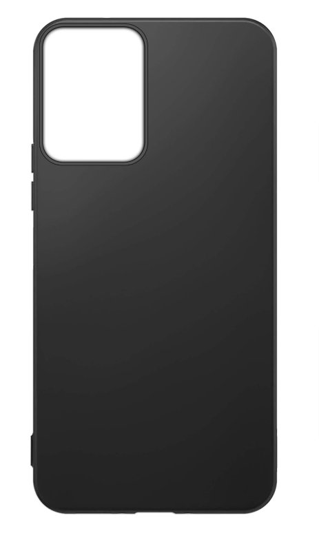 Etui do Motorola Moto G24 / G24 Power / G04 czarne matowe ze szkłem, nakładka, na plecki, case, pudding