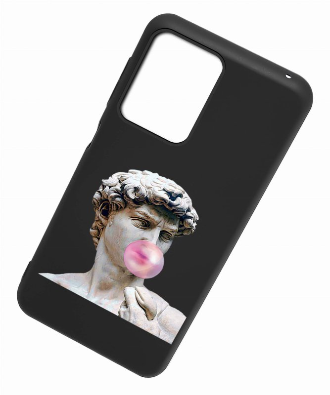 Etui do Motorola Moto G24 / G24 Power / G04 malowane wzór ze szkłem, nakładka, na plecki, case, matt wzory, posąg