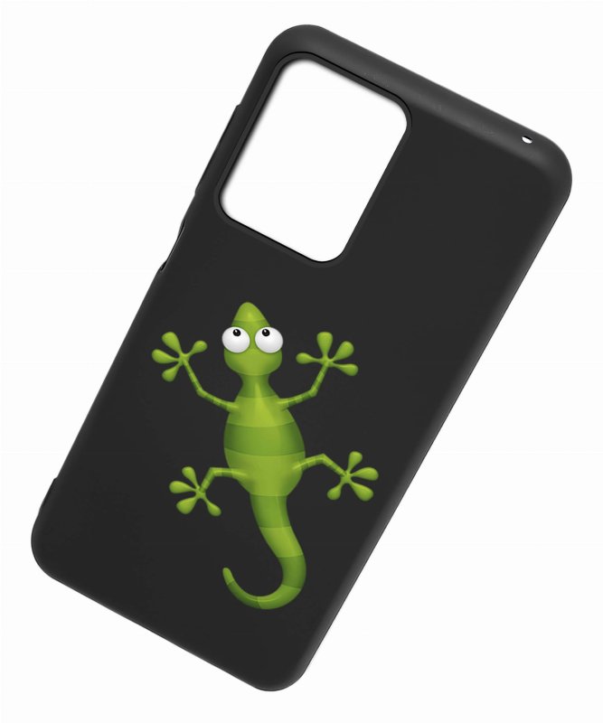 Etui do Motorola Moto G24 / G24 Power / G04 malowane wzór ze szkłem, nakładka, na plecki, case, matt wzory, jaszczurka, kameleon, salamandra