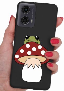 Etui do Motorola Moto G24 / G24 Power / G04 malowane wzór fajny ze szkłem