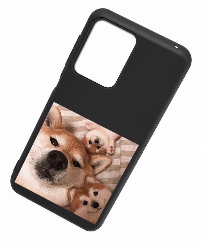 Etui do Motorola Moto G24 / G24 Power / G04 malowane wzór ze szkłem, nakładka, na plecki, case, matt wzory, pies, akita